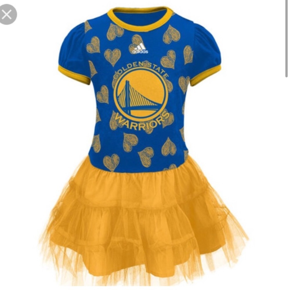 Golden State Warriors Dress with tulle bottom